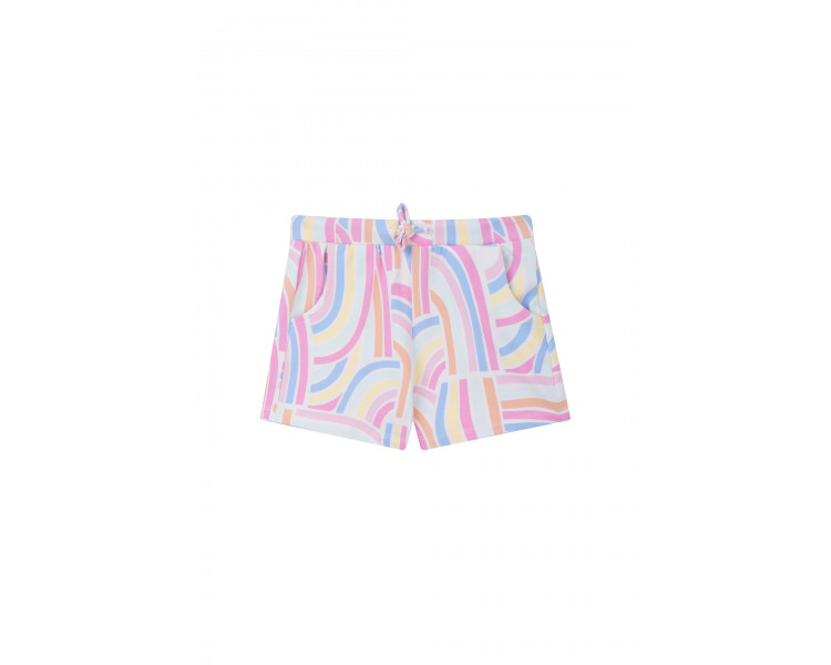 SOMEONE : Short met pastelkleurige all over print