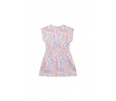 SOMEONE : Jurkje met pastelkleurige print