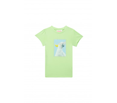 SOMEONE : T-shirt met papegaaienprint
