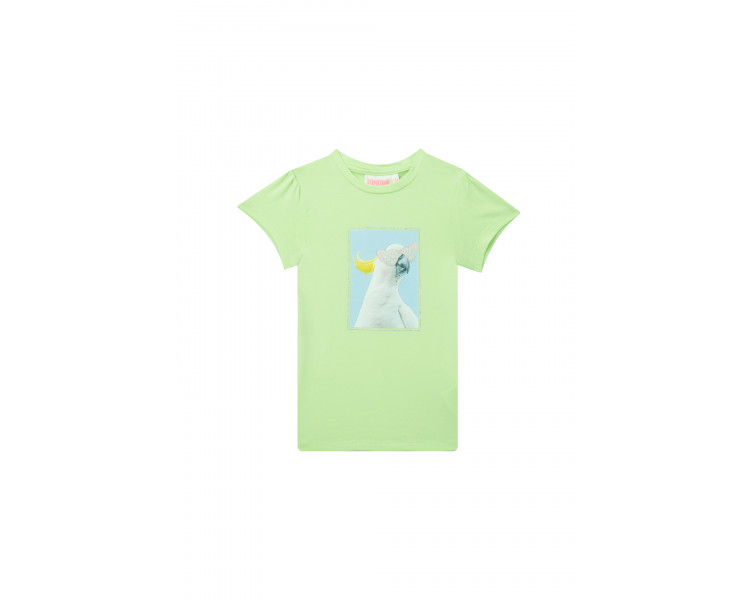 SOMEONE : T-shirt met papegaaienprint