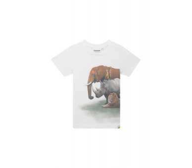 SOMEONE : T-shirt met safaridieren