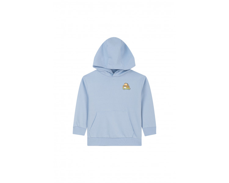 SOMEONE : Hoodie met digitale taco foodtruck-print
