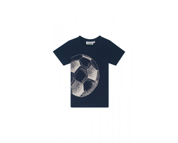 SOMEONE : T-shirt met voetbalprint