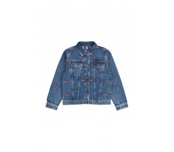 THE NEW : Jacket Medium Blue Denim EMB