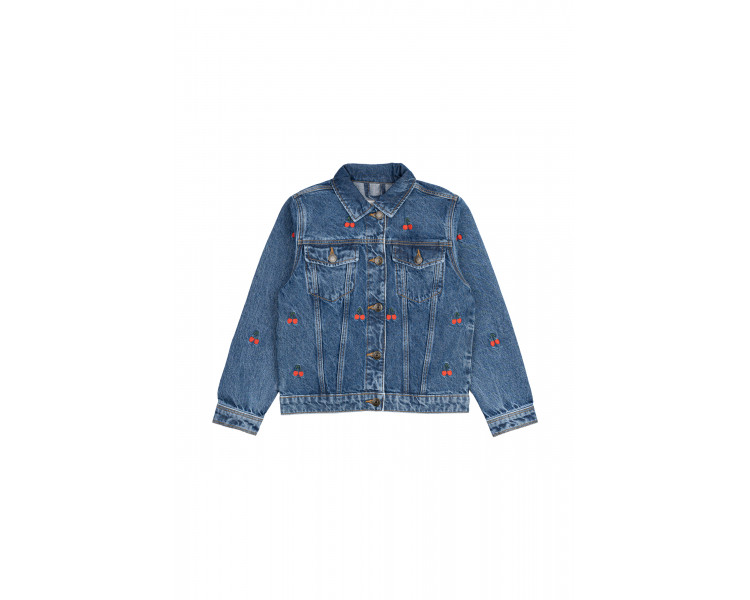 THE NEW : Jacket Medium Blue Denim EMB