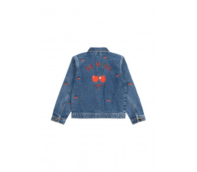 THE NEW : Jacket Medium Blue Denim EMB