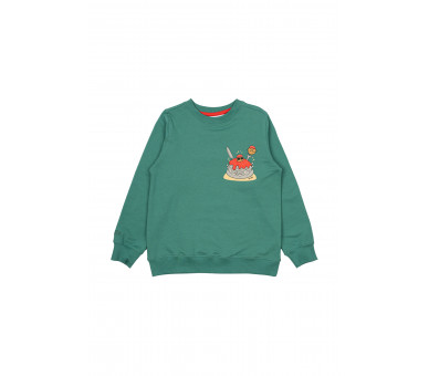 THE NEW : Sweatshirt Bottle Green