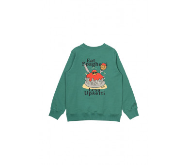 THE NEW : Sweatshirt Bottle Green