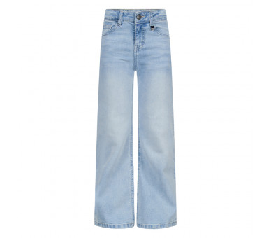 RETOUR : BROEK bleached blue denim