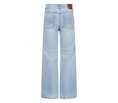 RETOUR : BROEK bleached blue denim