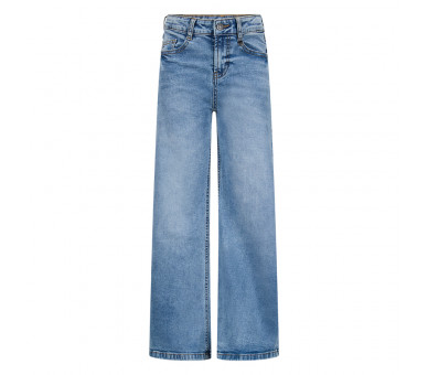 RETOUR : BROEK medium blue denim