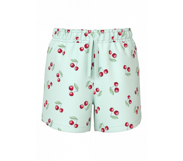 NAME IT : Short en coton avec des cerises