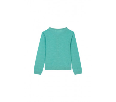 SOMEONE : Cardigan van slubgaren.