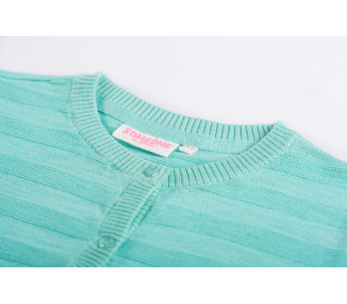 SOMEONE : Cardigan van slubgaren.