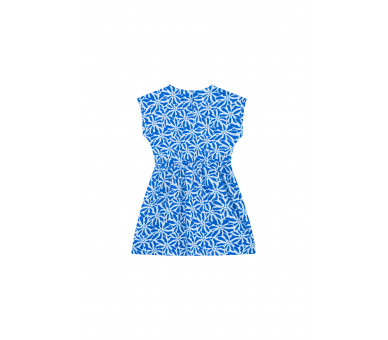MINI REBELS : Jurk met all-over smileyprint