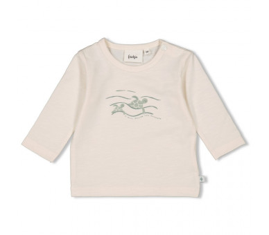 FEETJE : Longsleeve - Turtelly Cool Offwhite