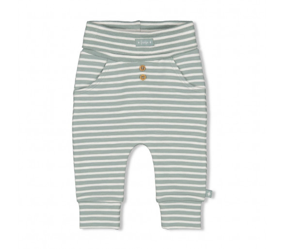 FEETJE : Trousers stripe - Turtelly Cool SeaGreen