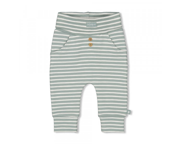 FEETJE : Trousers stripe - Turtelly Cool SeaGreen