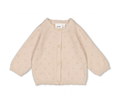 FEETJE : Cardigan knitted - Starfish Wishes Sand