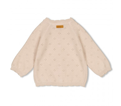 FEETJE : Cardigan knitted - Starfish Wishes Sand