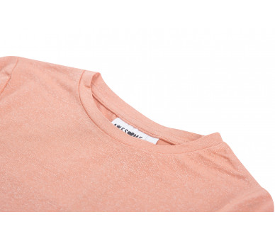 SOMEONE : T-shirt met metallic draad