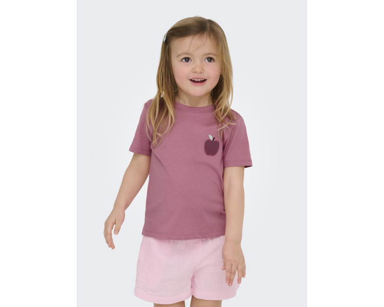 KIDS ONLY : T-shirt km met appeltje