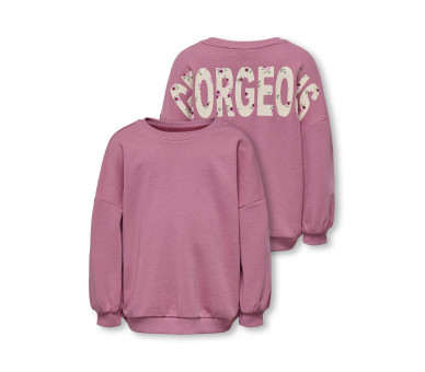 KIDS ONLY : Sweater met gorgeous achteraan