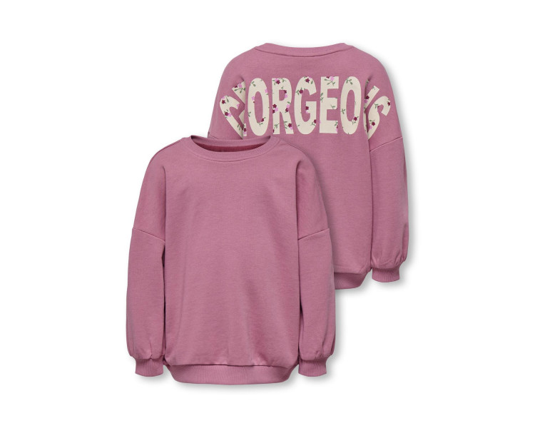 KIDS ONLY : Sweater met gorgeous achteraan