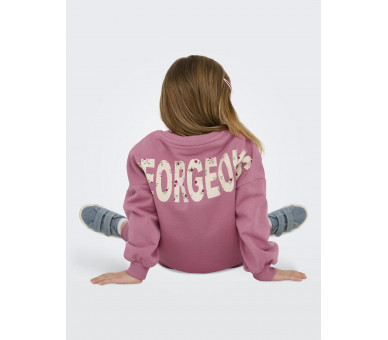 KIDS ONLY : Sweater met gorgeous achteraan