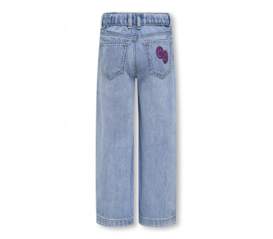 KIDS ONLY : Trendy jeans met smileys achteraan