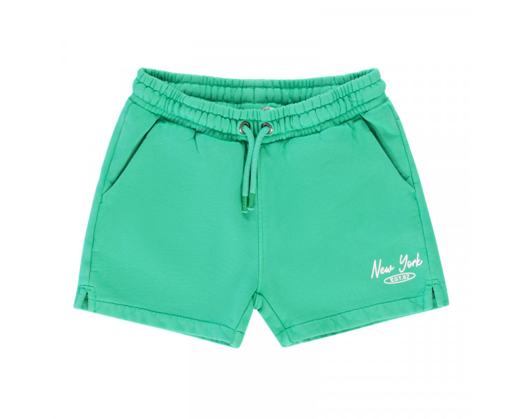 CARS : Kort shortje in sweat stof