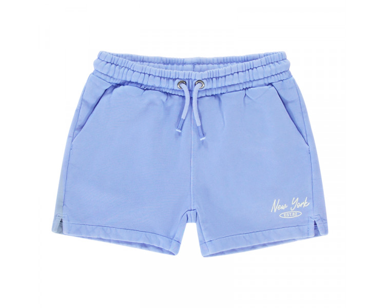 CARS : Kort shortje in sweat stof