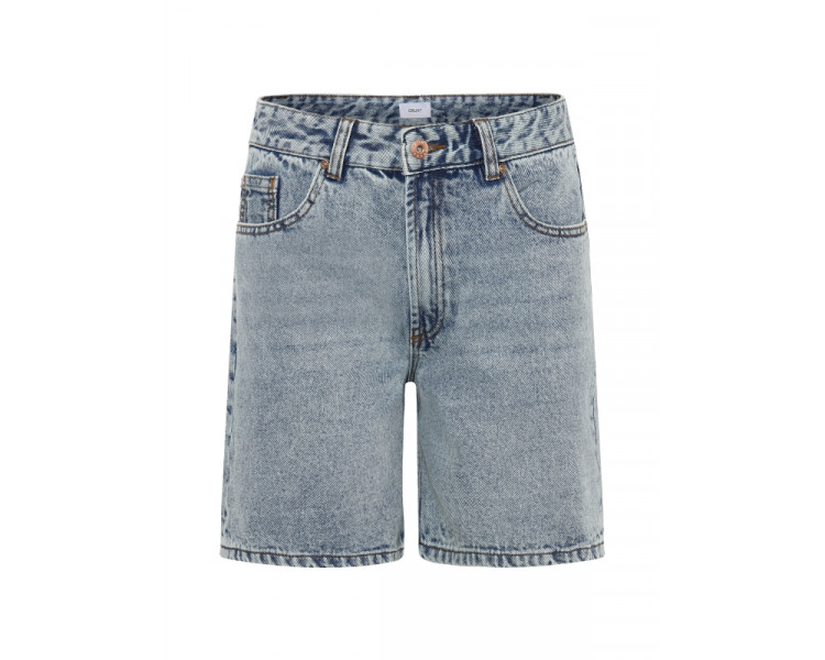 GRUNT : Langere jeansshort