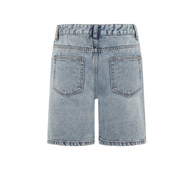 GRUNT : Langere jeansshort