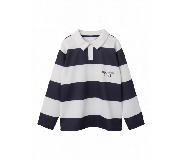 NAME IT : Polo tendance à rayures