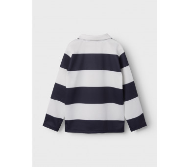 NAME IT : Trendy polo lm met strepen