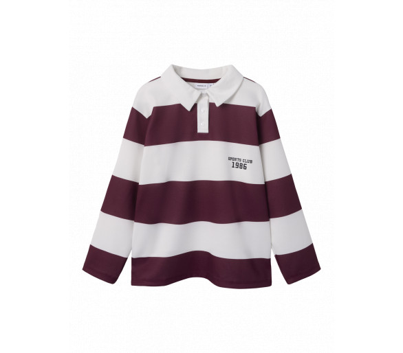NAME IT : Polo tendance à rayures
