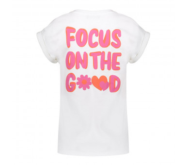 GEISHA : Toffe t-shirt met print op de rug