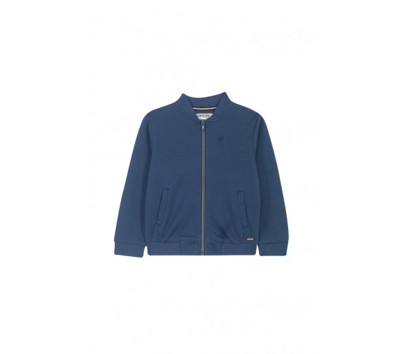 SOMEONE : Blouson aviateur avec broderie sur la poitrine