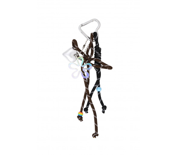 Happy pride hanger - bruin zwart