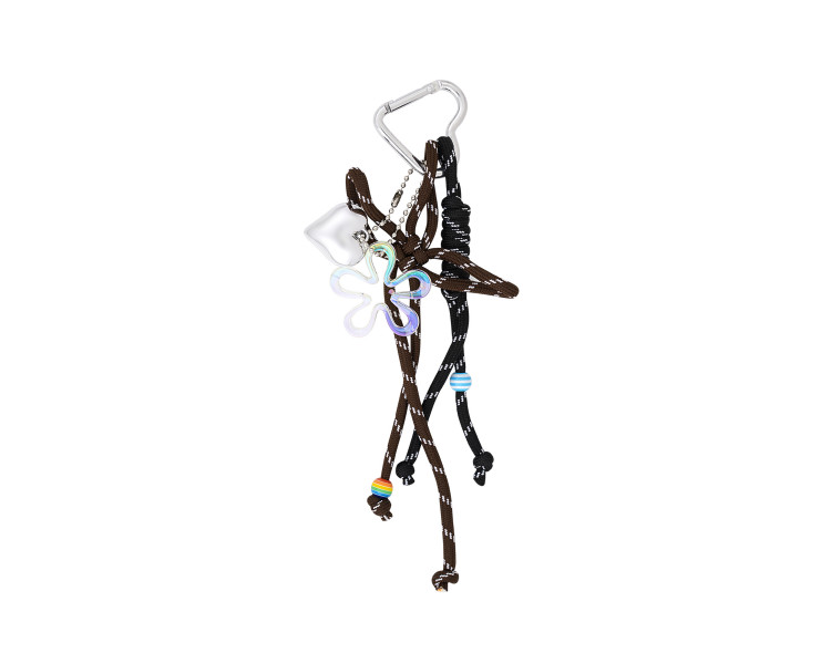 Happy pride hanger - bruin zwart Happy pride hanger - bruin zwart