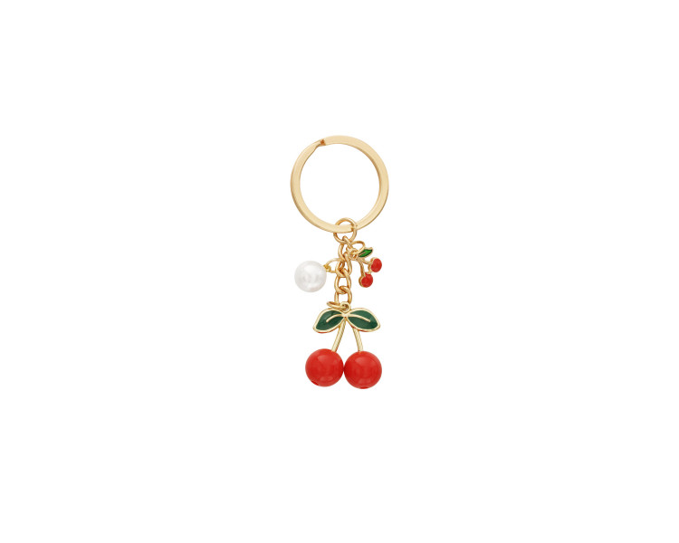 Kersen sleutelhanger - Rood