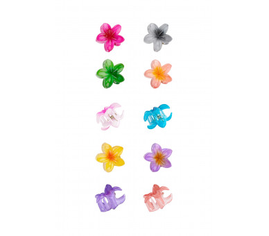 Hawaii bloemen haarklemmen klein