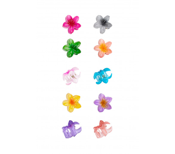 Hawaii bloemen haarklemmen klein