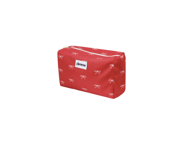 Toilettas strikjes - Rood