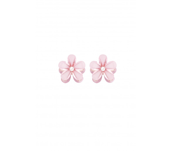 Daisy haarclip - roze