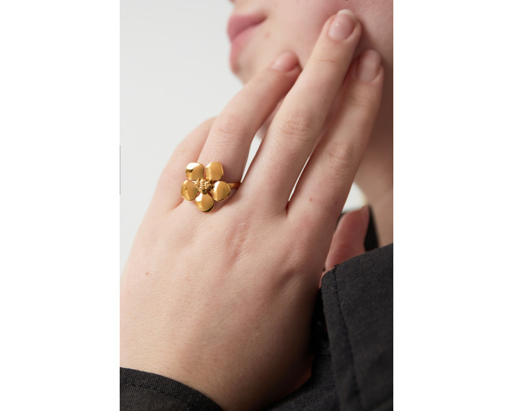 Eternal bloom ring - Goud kleur Eternal bloom ring - Goud kleur