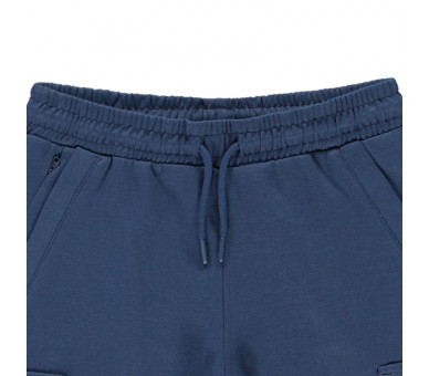 CARS : Losse cargoshort in sweat stof