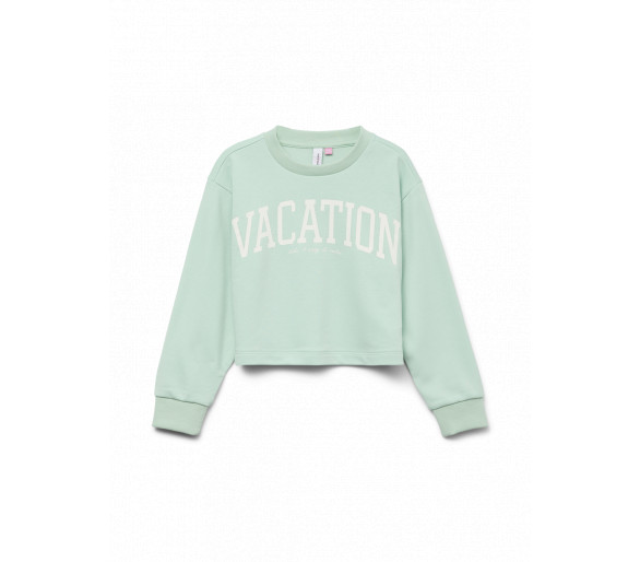 VERO MODA GIRLS : Toffe sweater in Light Green