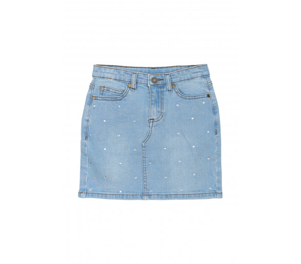 THE NEW : Skirt Light blue denim